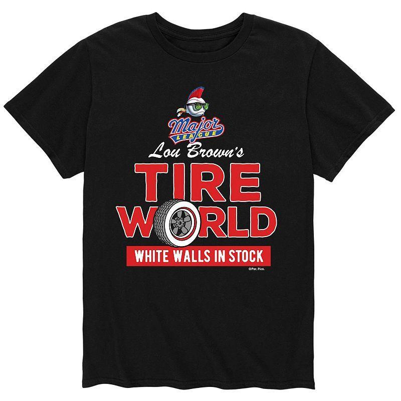 Mens Major League Tire World Tee Product Image