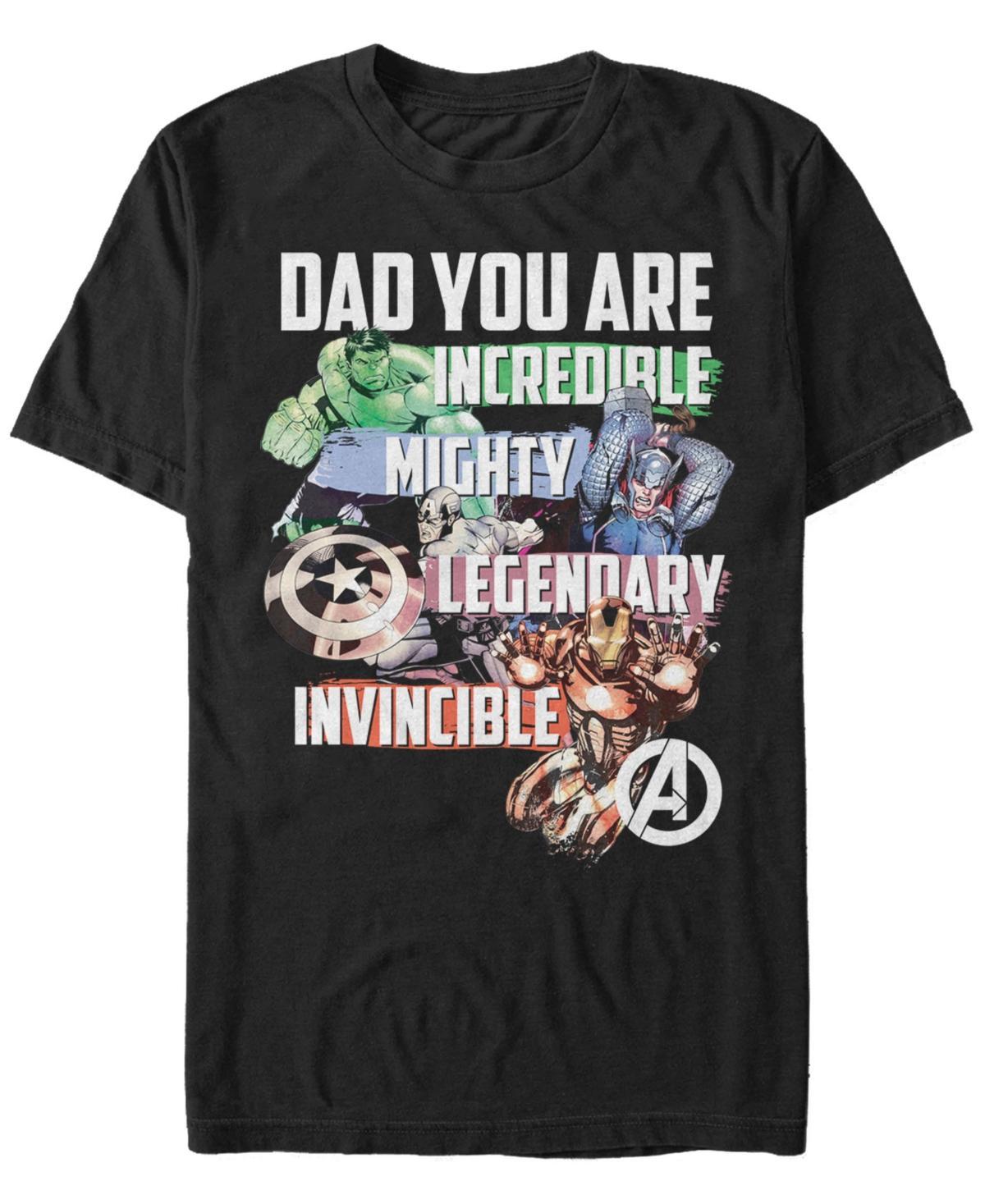 Mens Marvel Comics Retro Avenger Dad Traits Tee Product Image