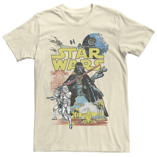 Mens Star Wars Rebel Classic Poster Graphic Tee Product Image