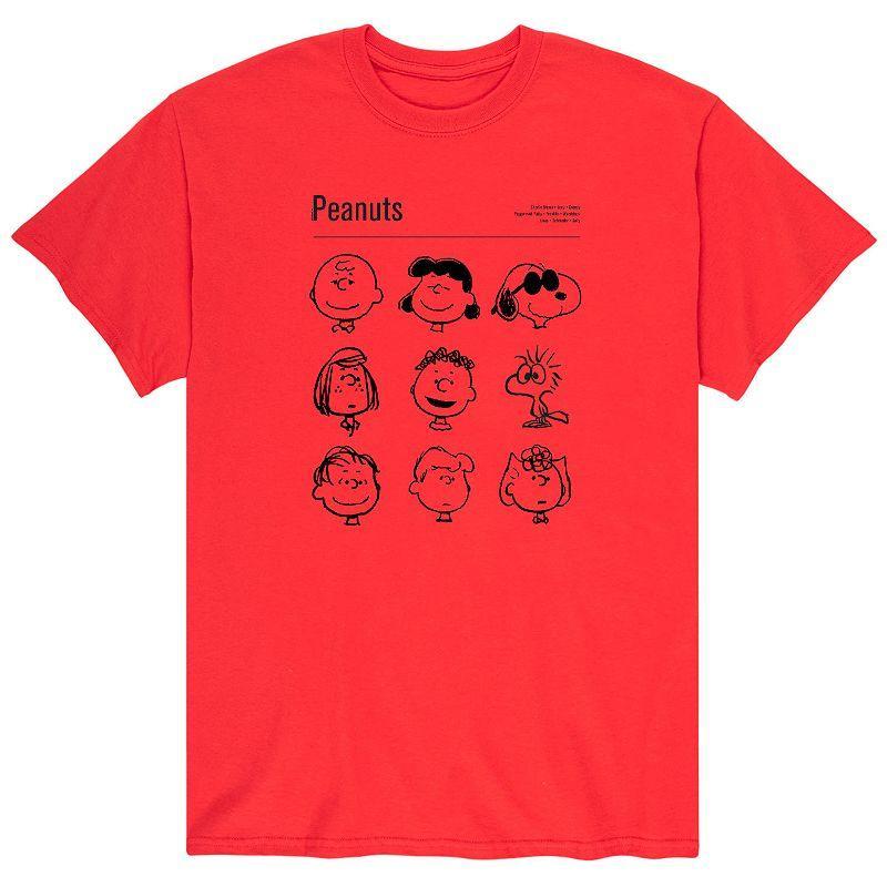 Mens Peanuts Snoopy & Friends Tee Product Image