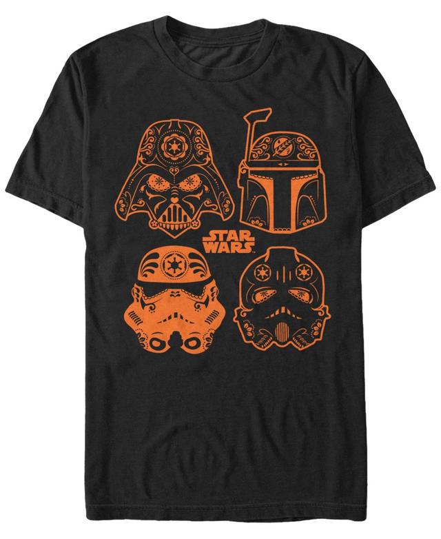 Star Wars Mens Sugar Skull Empire Short Sleeve T-Shirt Product Image