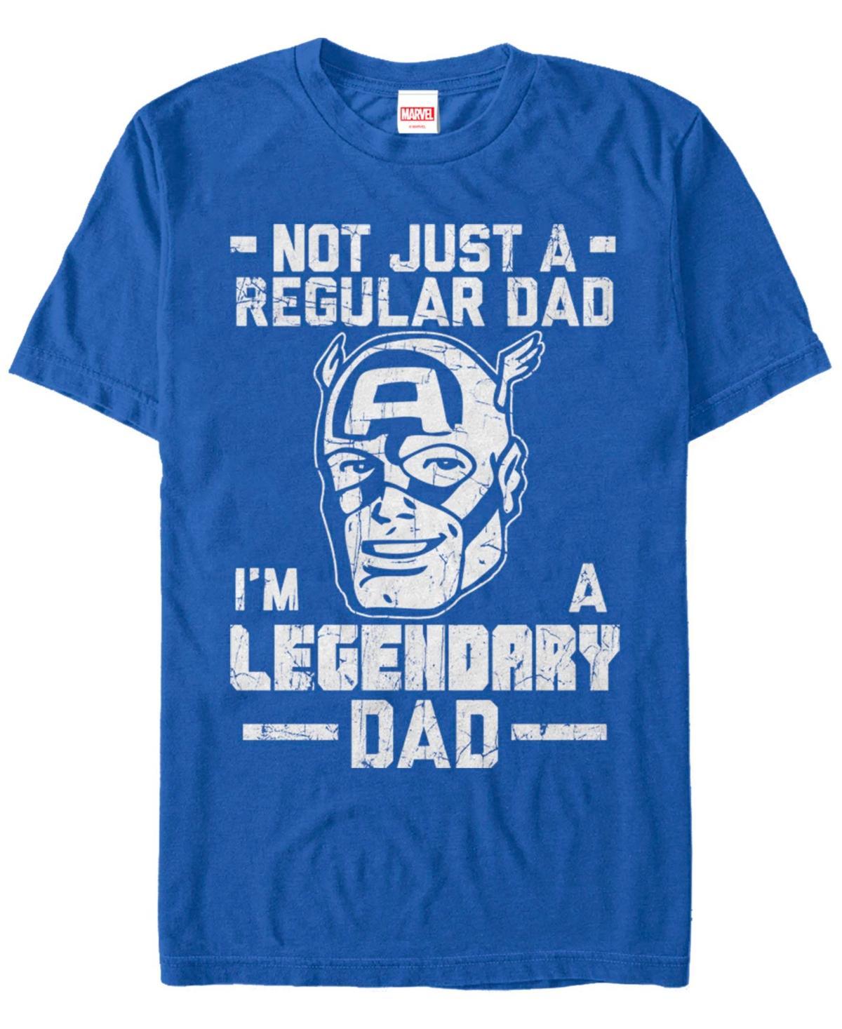 Mens Marvel Comics Retro Legendary Dad Tee Black Product Image