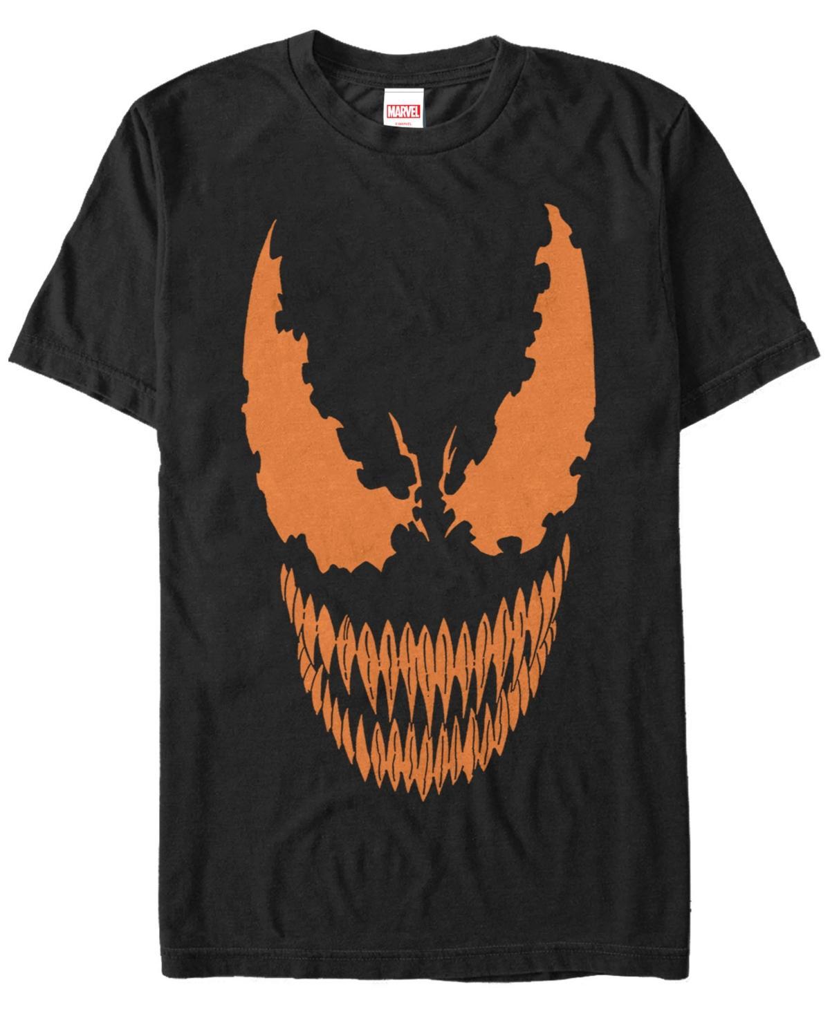 Mens Marvel Venom Pumpkin Face Graphic Tee Product Image