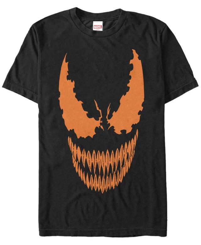 Mens Marvel Venom Pumpkin Face Graphic Tee Product Image