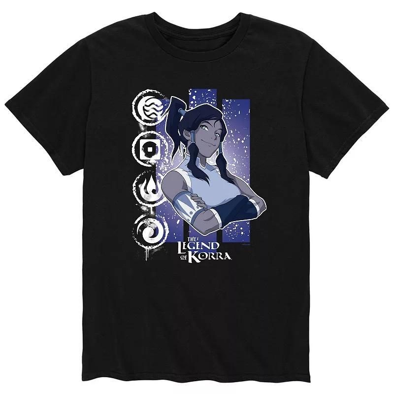 Mens The Legend of Korra Portrait Tee Product Image