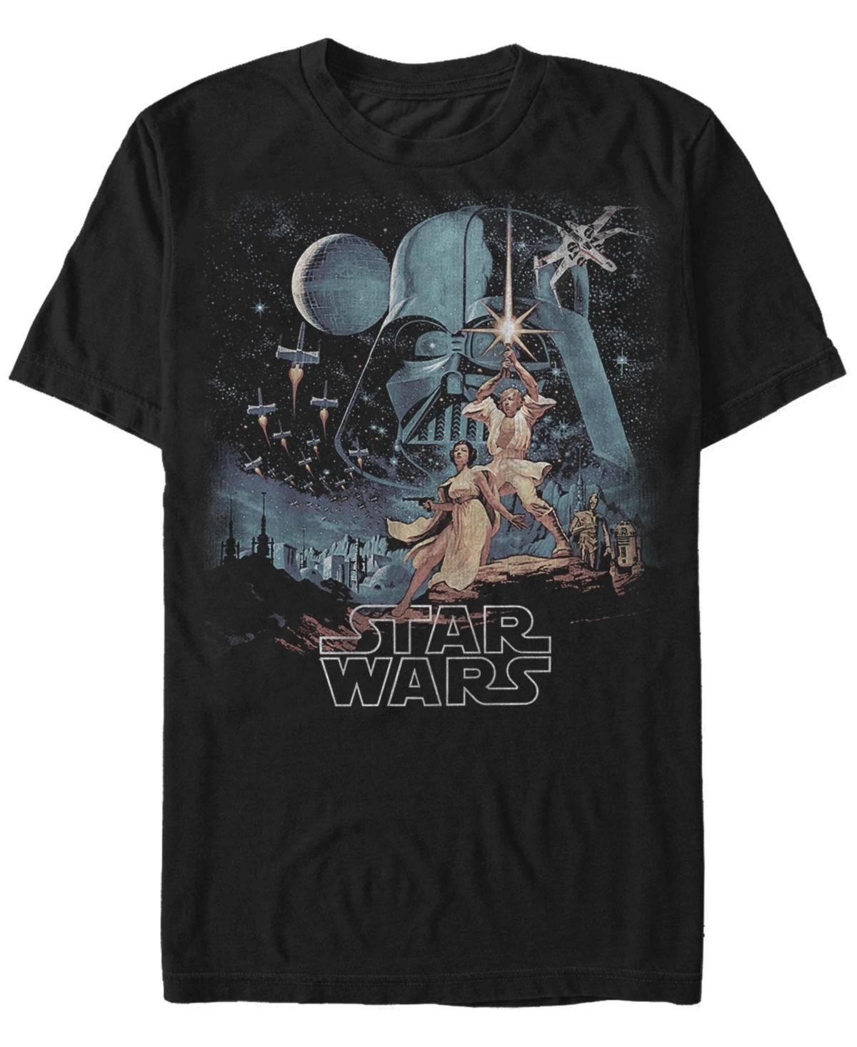 Big & Tall Star Wars Galaxy Order Kylo Ren Poster Tee, Mens Product Image