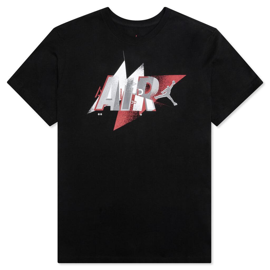 Jumpman Air Jordan Graphic S/S T-Shirt - Black Male Product Image