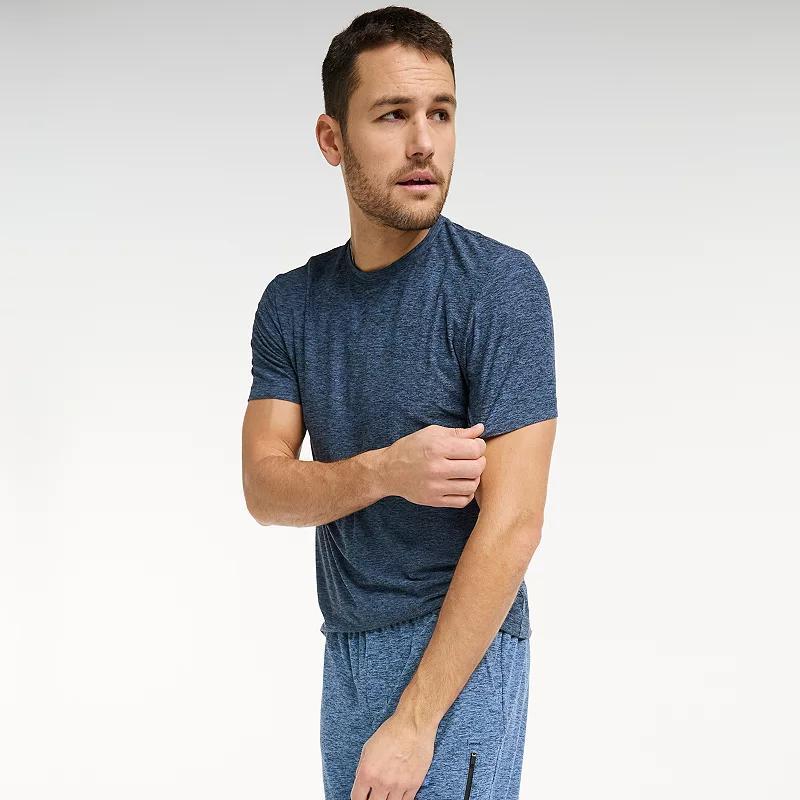 Mens FLX Luxury Soft Wander Tee Coronet Blue Product Image