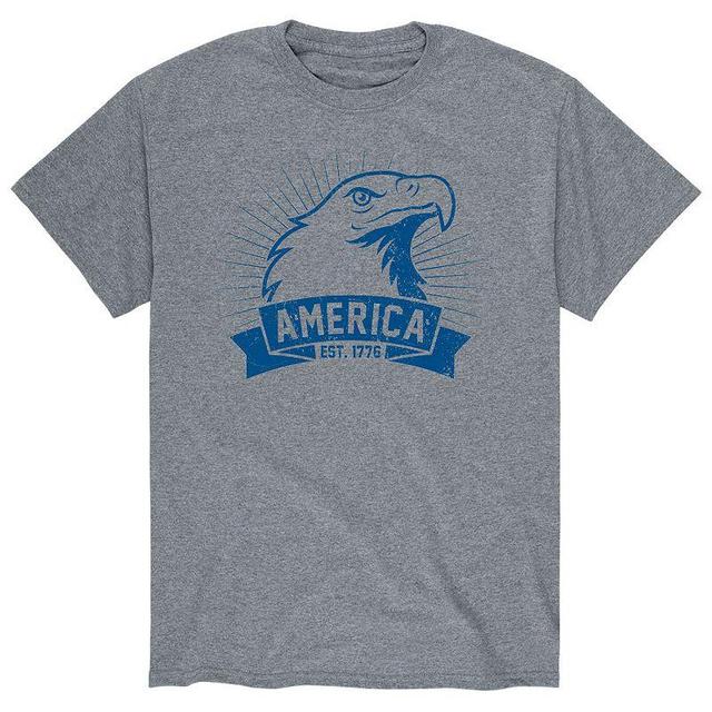 Mens Bald Eagle Americana Tee Product Image