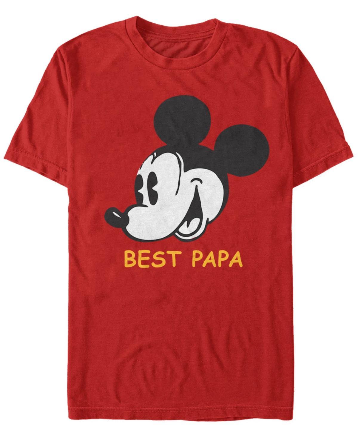 Disneys Mickey Mouse Best Papa Mickey Head Mens Tee Product Image