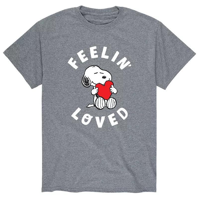 Mens Peanuts Feelin Loved Tee Product Image