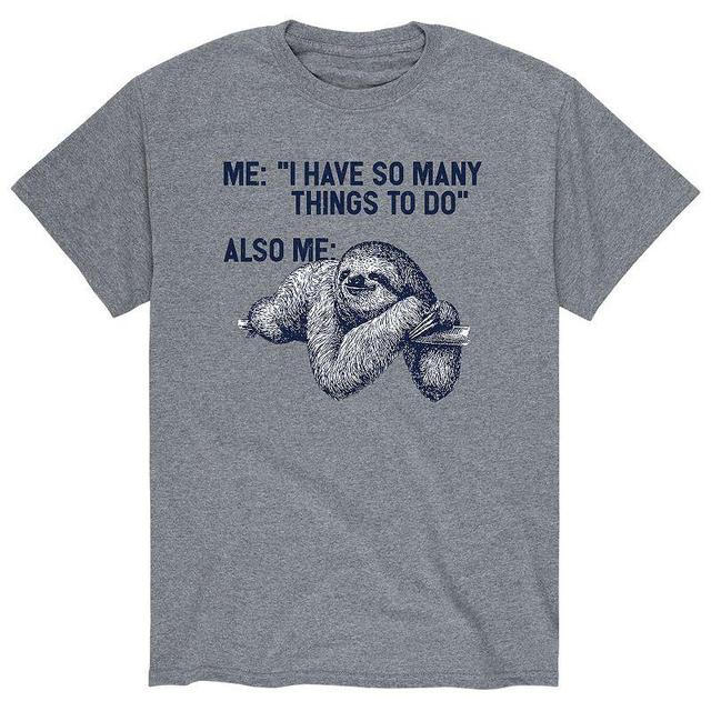 Mens Also Me Tee Grey Product Image