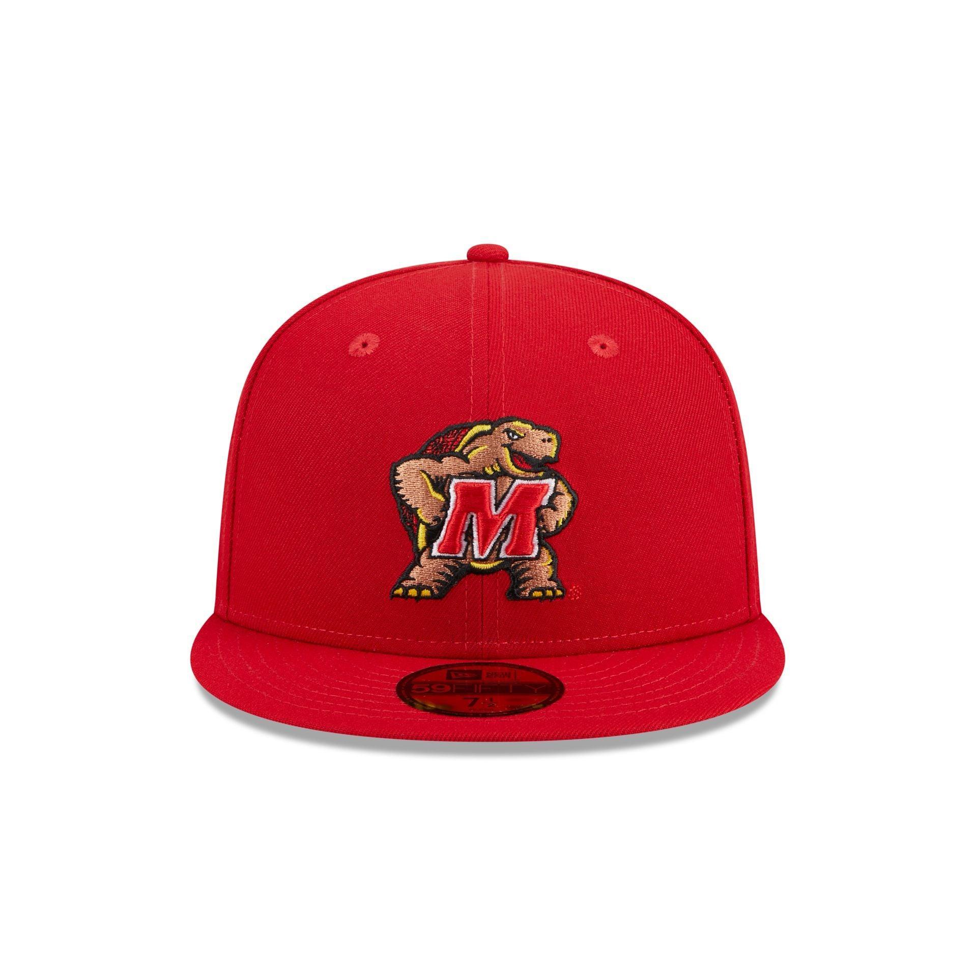 Maryland Terrapins Red 59FIFTY Fitted Hat Male Product Image