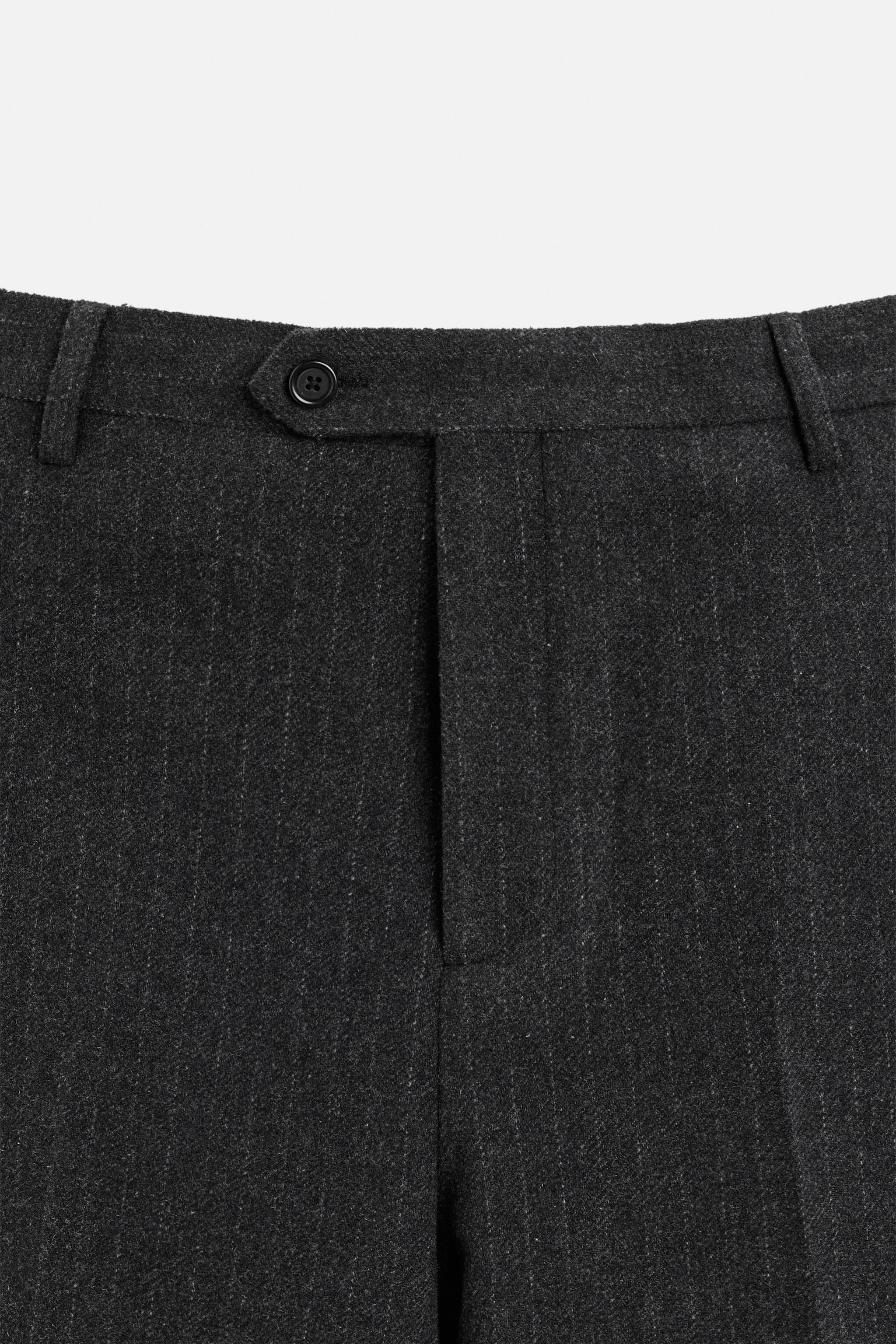 PINSTRIPE SUIT PANTS Product Image