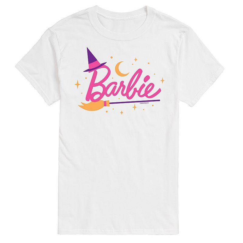 Big & Tall Barbie Witch Logo Graphic Tee, Mens Product Image