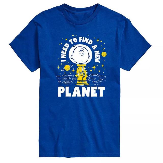 Mens Peanuts Another Planet Graphic Tee Product Image