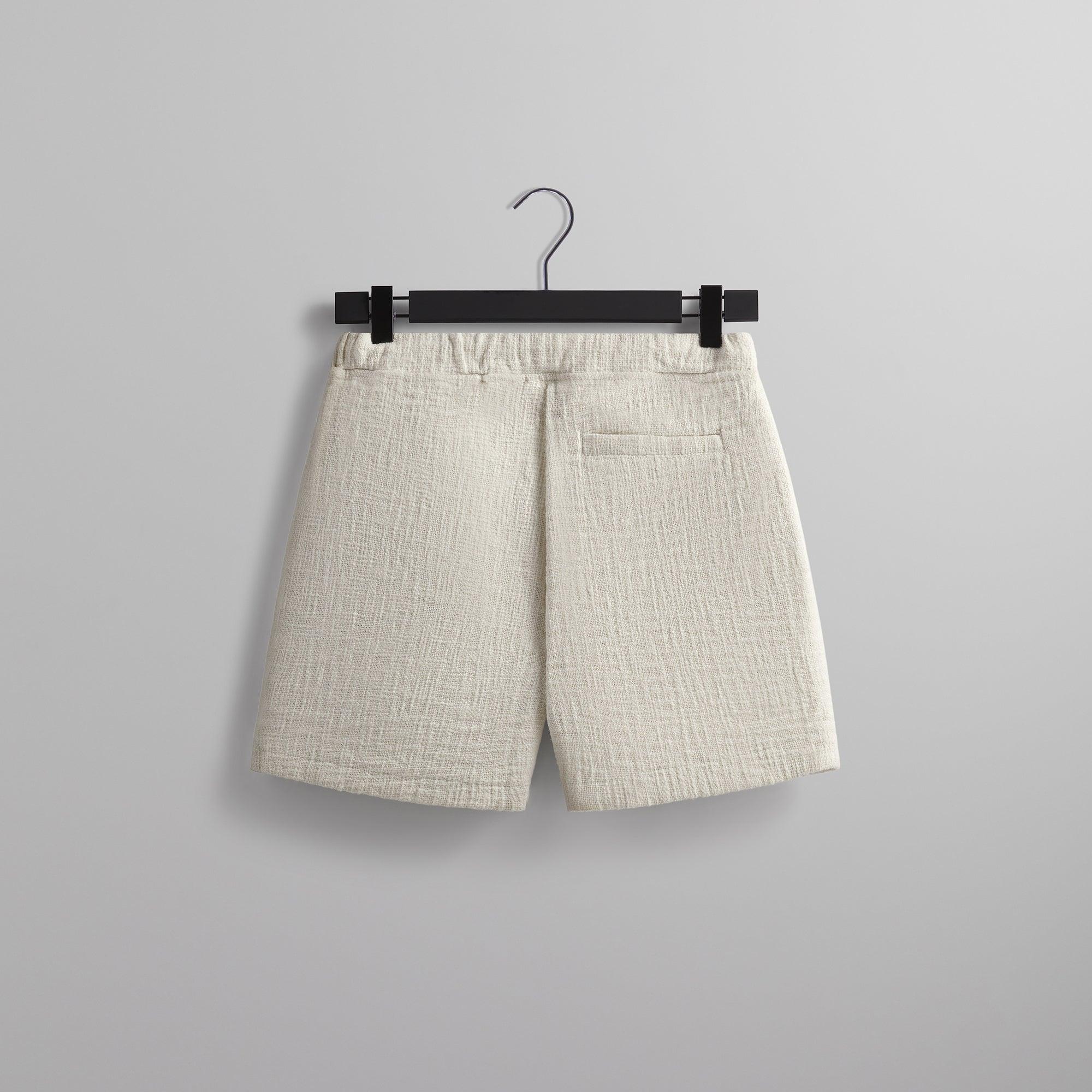 Kith Textured Cotton Active Short - Sandrift Male Product Image