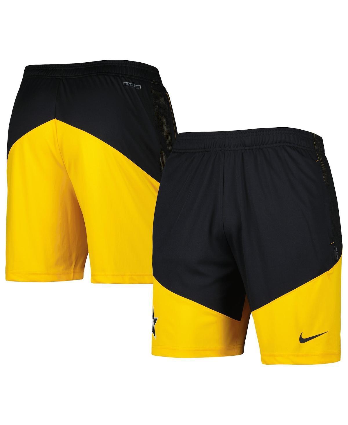 Mens Nike /Gold Vanderbilt Commodores Player Performance Lounge Shorts Product Image