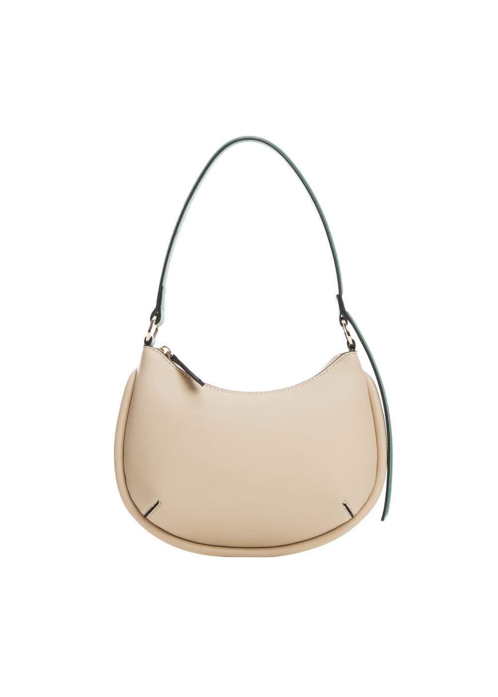 MANGO - Leather-effect shoulder bag - One size - Women Product Image