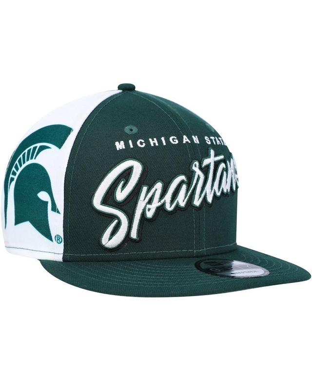 Mens New Era Green Michigan State Spartans Outright 9FIFTY Snapback Hat Product Image