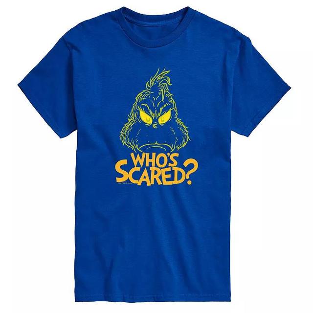 Mens Dr. Seuss Grinch Whos Scared Graphic Tee Product Image