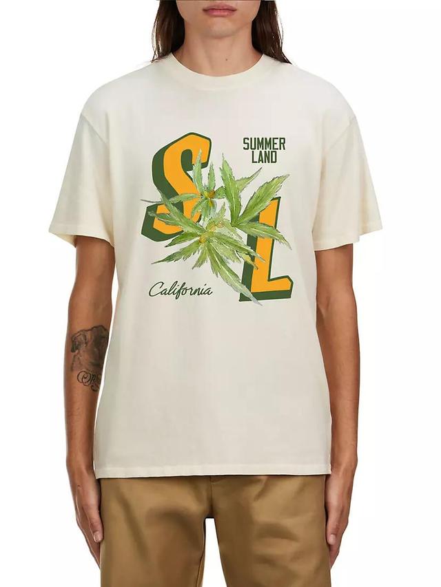 SL Hemp Graphic Crewneck T-Shirt Product Image