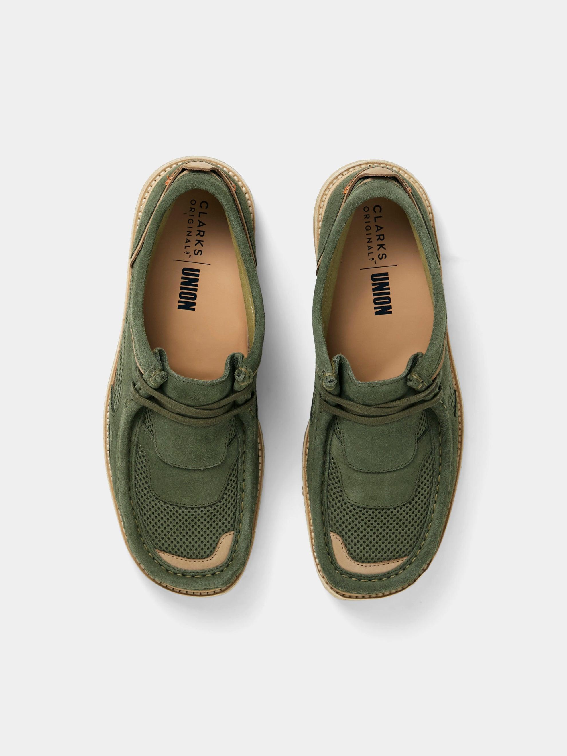 Union x Clarks Wallabee (Covert Green) Product Image