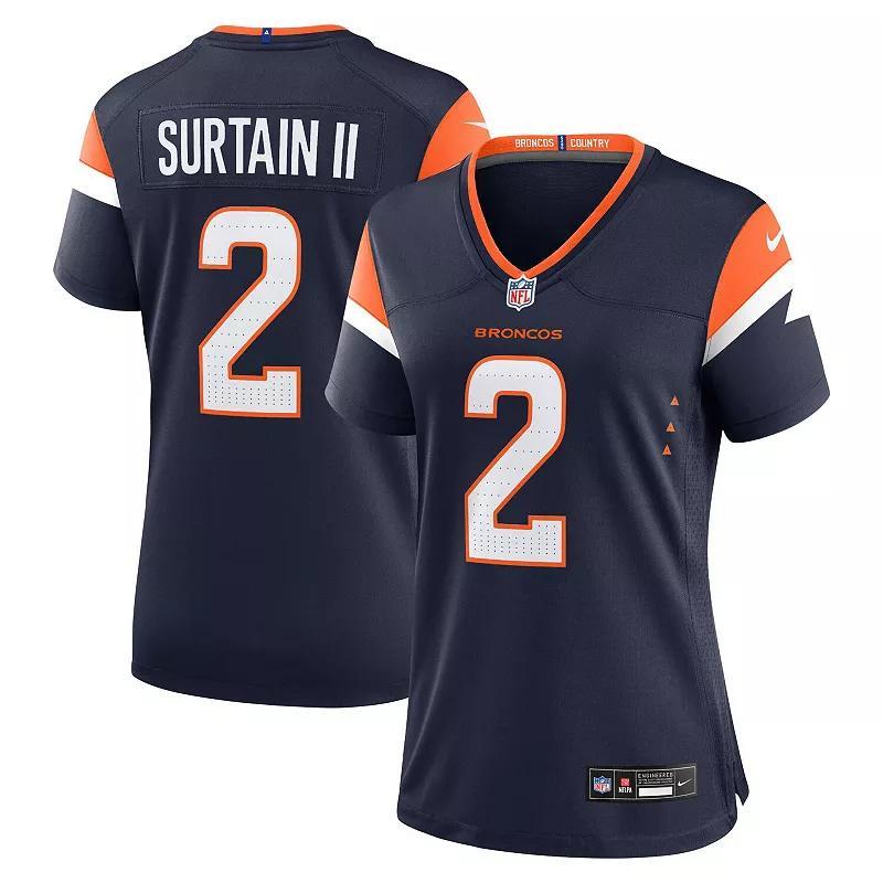 Patrick Surtain II Denver Broncos Nike Womens NFL Game Football Jersey Product Image