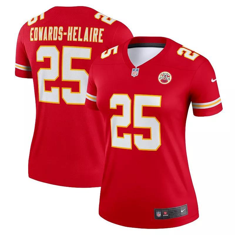 Womens Nike Clyde Edwards-Helaire Kansas City Chiefs Legend Jersey Product Image