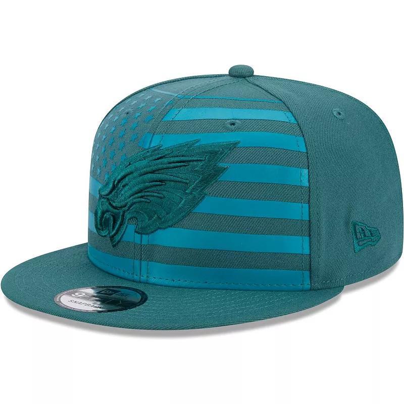 Mens New Era Midnight Philadelphia Eagles Independent 9FIFTY Snapback Hat Product Image