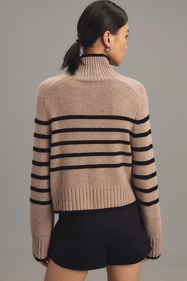 Reformation Brooke Cashmere Turtleneck Sweater Product Image