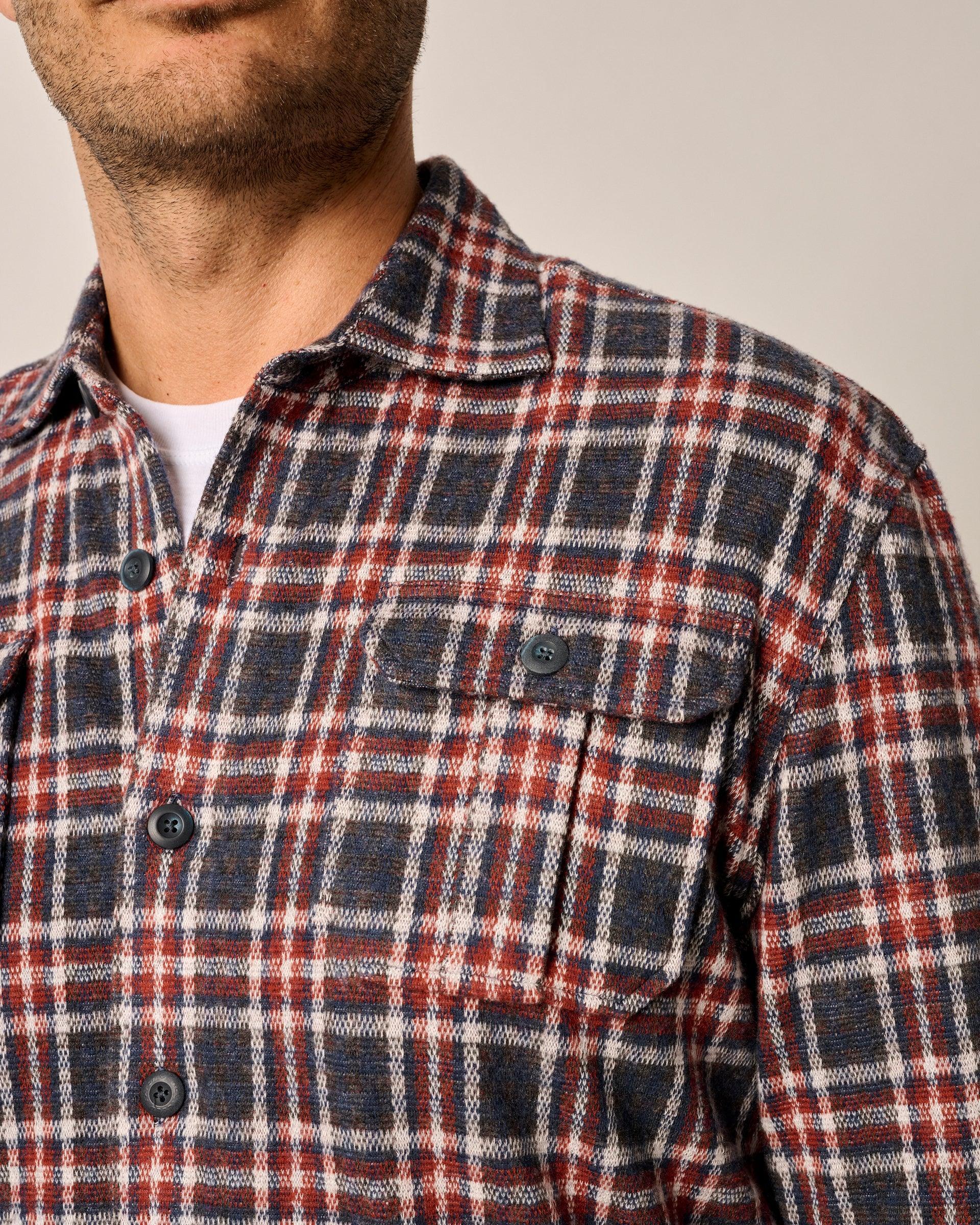 Jimmy Stretch Flannel Lodge Shirt Male Product Image