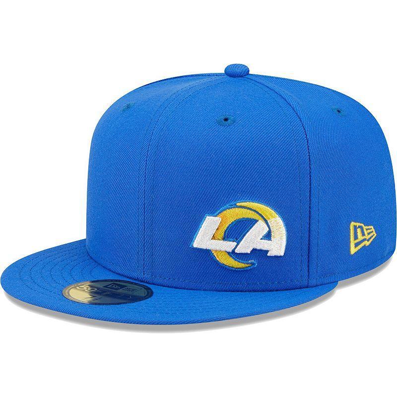 Mens New Era Royal Los Angeles Rams Flawless 59FIFTY Fitted Hat Product Image