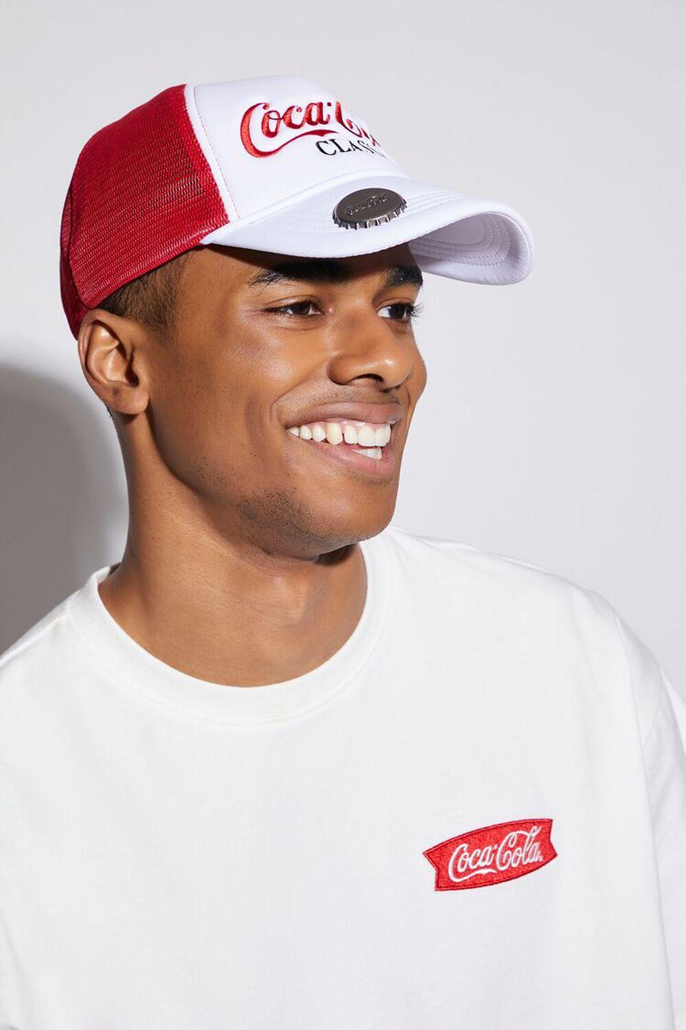 Coca-Cola Bottle Cap Trucker Hat | Forever 21 Product Image