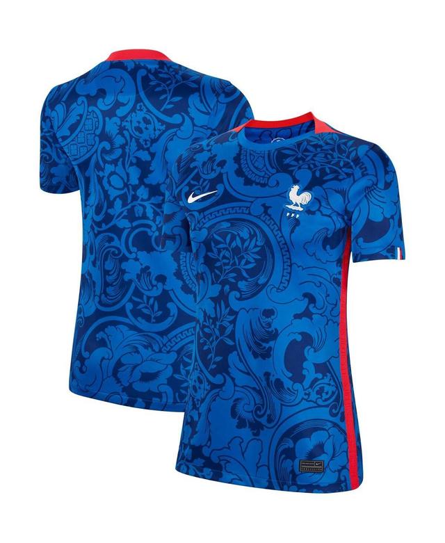 Womens Nike Blue France Womens National Team 2022/23 Home Replica Blank Jersey - Blue Product Image