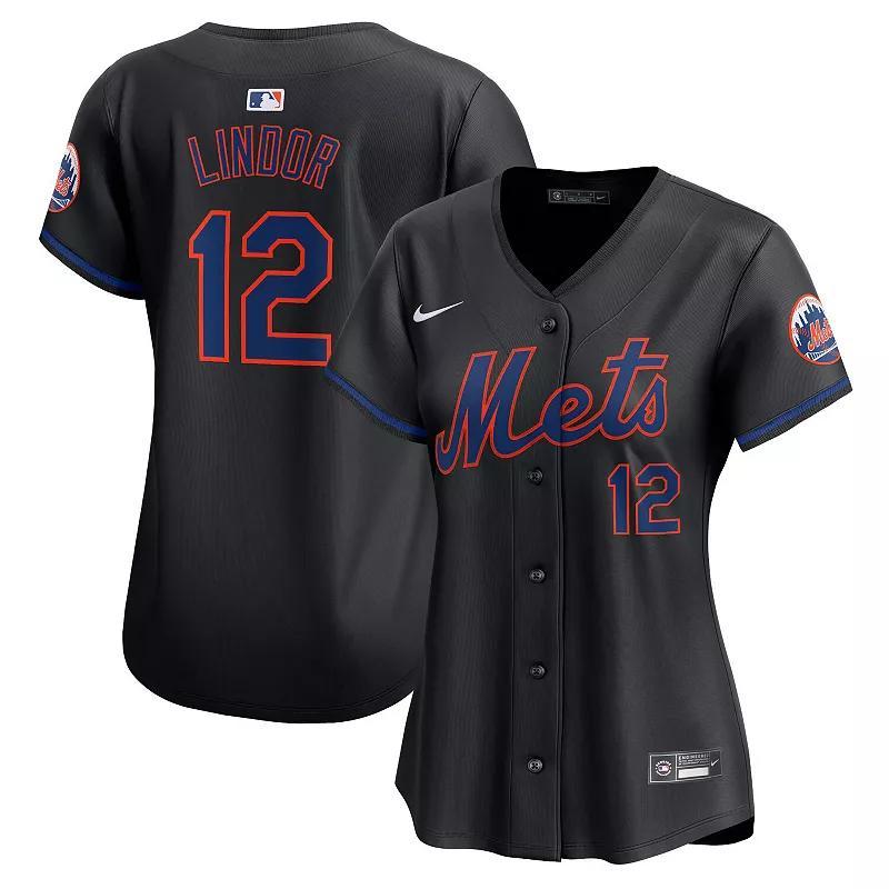 Womens Nike Francisco Lindor New York Mets Alternate Limited Player Jersey Product Image