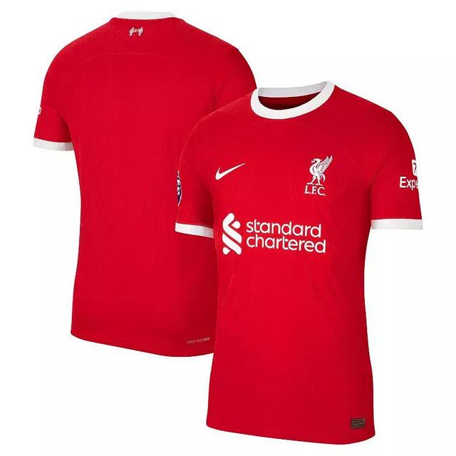 Mens Nike Red Liverpool 2023/24 Home Authentic Jersey Product Image