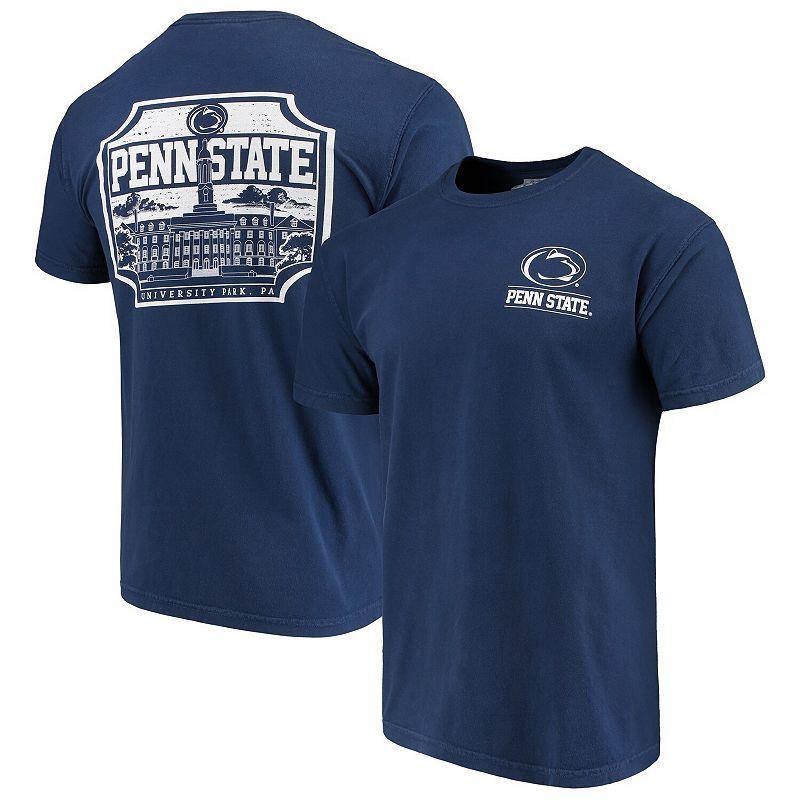 Mens Penn State Nittany Lions Comfort Colors Campus Icon T-Shirt Blue Product Image