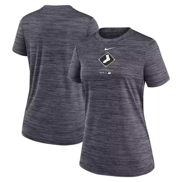 Womens Nike Black Chicago White Sox City Connect Practice Velocity T-Shirt Product Image