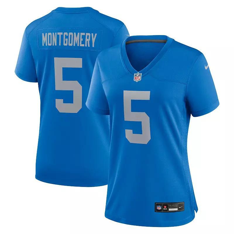 David Montgomery Detroit Lions Nike Womens NFL Game Football Jersey Product Image