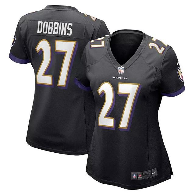 Womens Nike J.K. Dobbins Baltimore Ravens Game Jersey Product Image