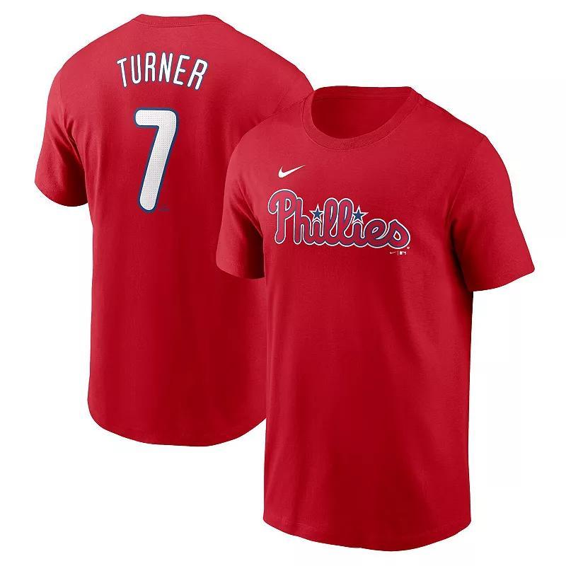 Trea Turner Philadelphia Phillies Fuse Nike Men's MLB T-Shirt Product Image