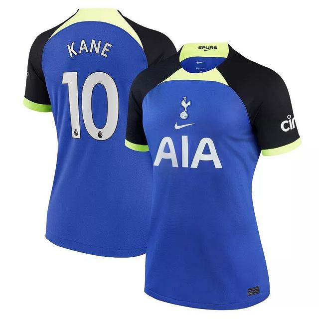 Womens Nike Harry Kane Blue Tottenham Hotspur 2022/23 Away Breathe Stadium Replica Player Jersey Product Image