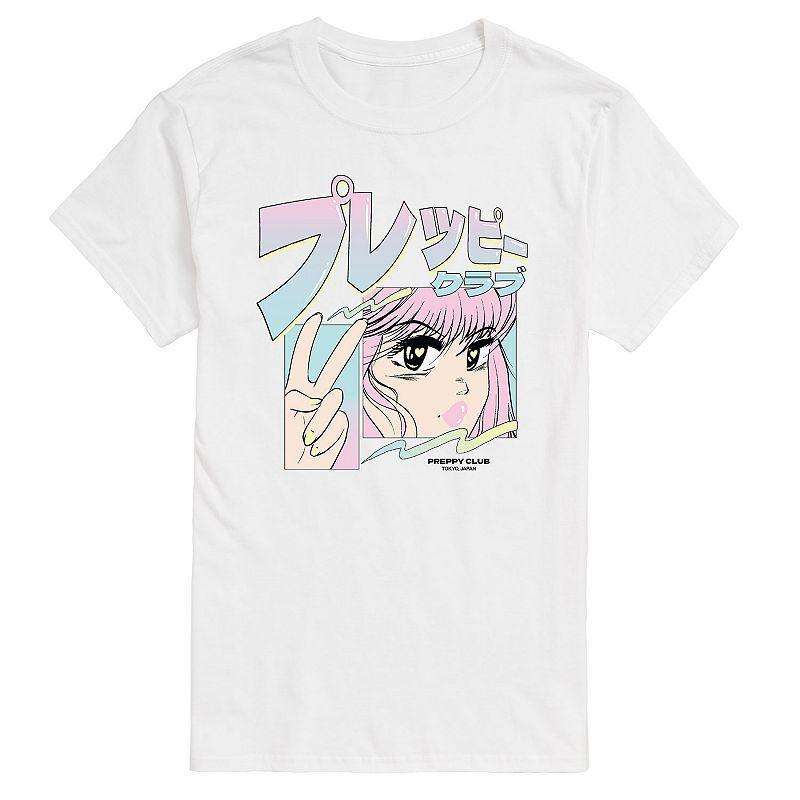 Mens Anime Preppy Club Tee Product Image