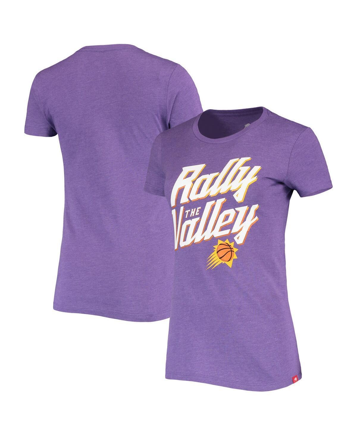 Womens Sportiqe Heathered Purple Phoenix Suns Rally the Valley Davis T-shirt Product Image