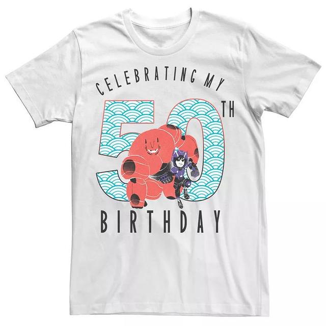 Disneys Big Hero 6 Baymax Hiro 50th Birthday Mens Tee Product Image