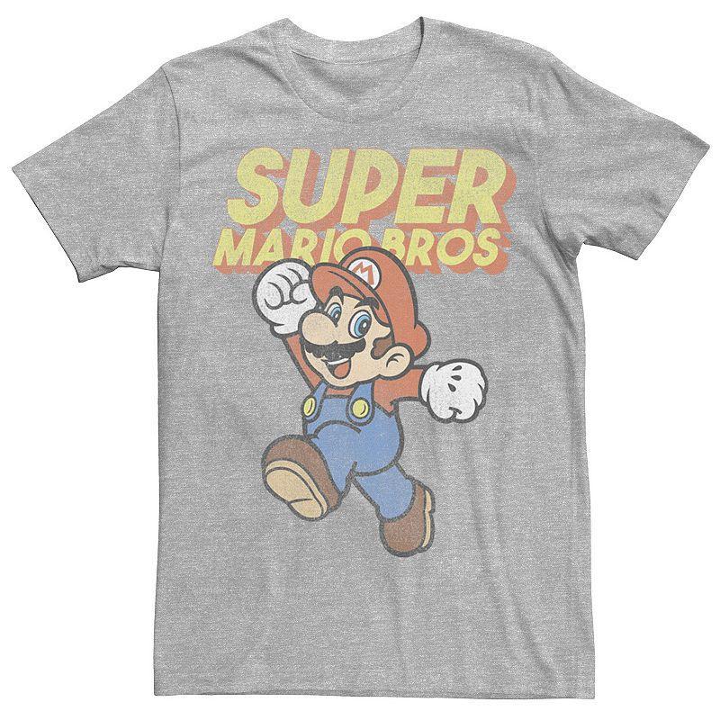 Mens Nintendo Super Mario Bros Mario Faded Portrait Tee Product Image