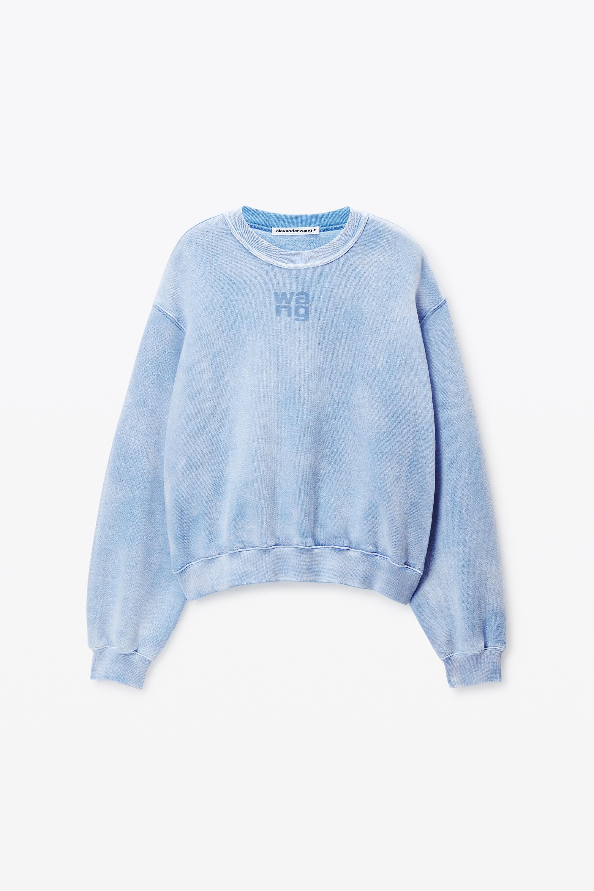 Puff Logo Sweatshirt In Structured Terry product image