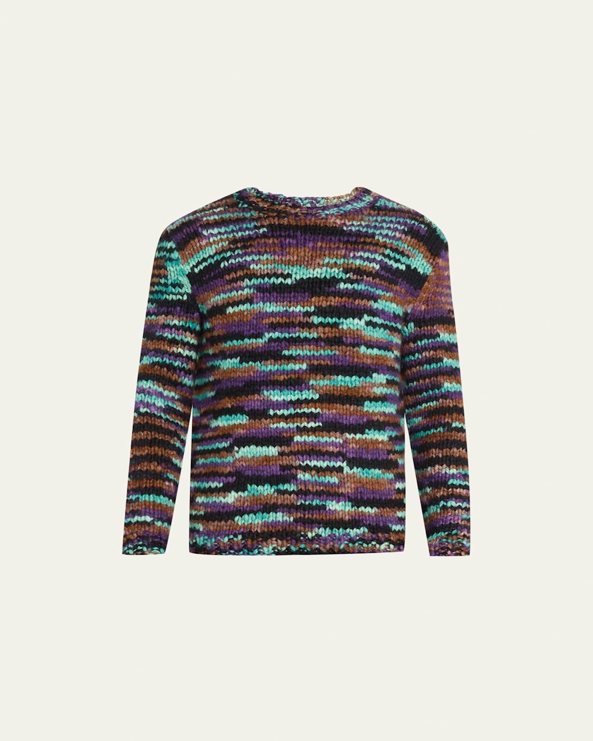 Mens Lawrence Space-Dyed Cashmere Sweater Product Image