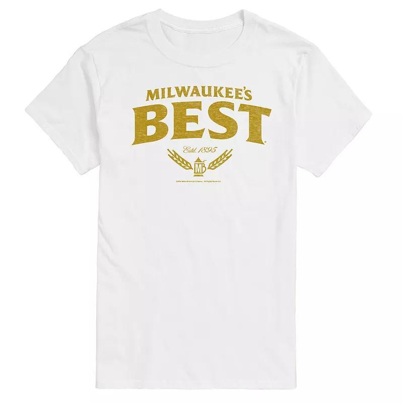 Mens Milwaukees Best Distressed Logo Grapic Tee Product Image